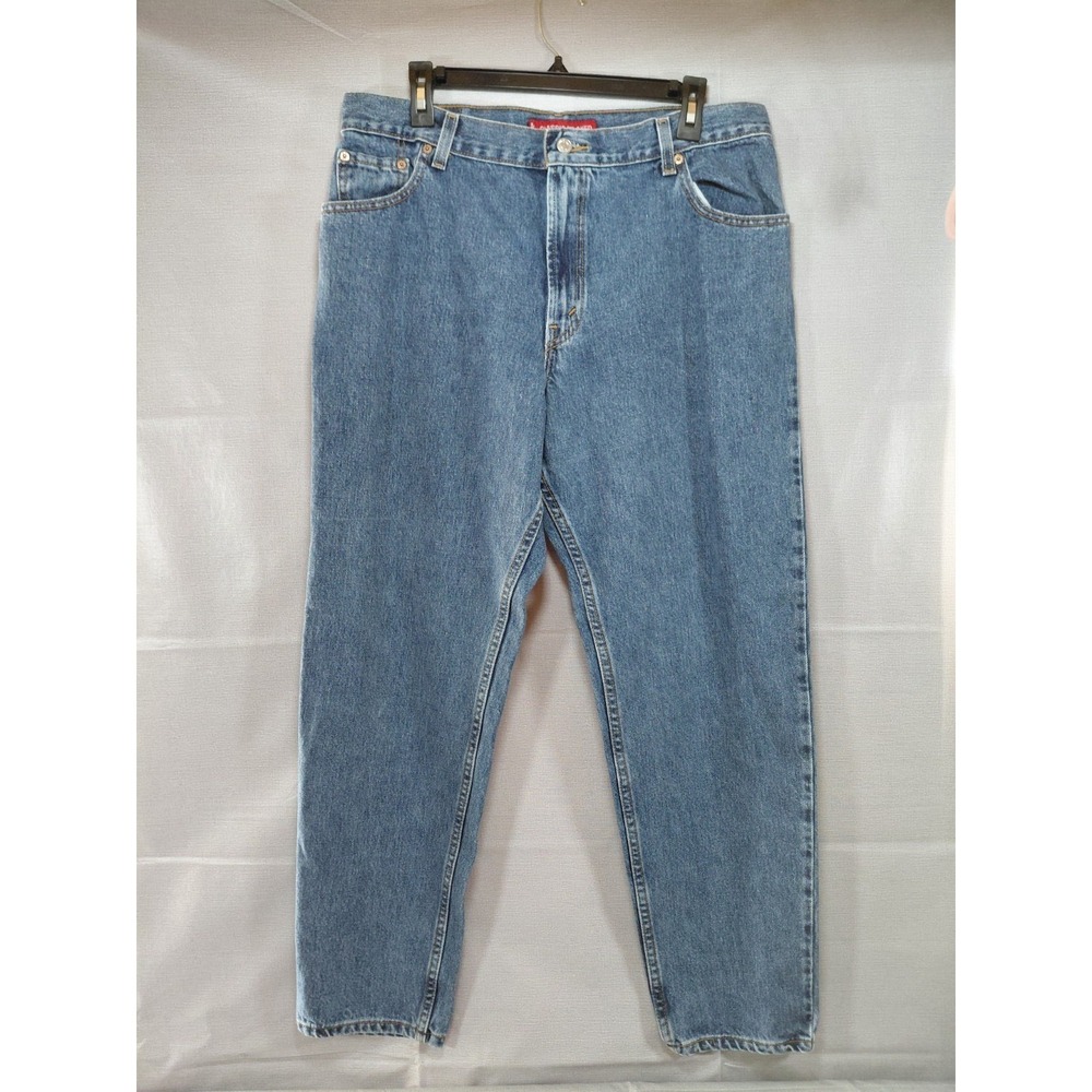 Y2K Levi's 550 Jeans Classic Relaxed Jeans‎ Women's 16M Tapered Denim Western